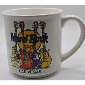 New Hard Rock Cafe Vegas Guitar Souvenir Novelty Coffee Cocoa Tea Mug Cup